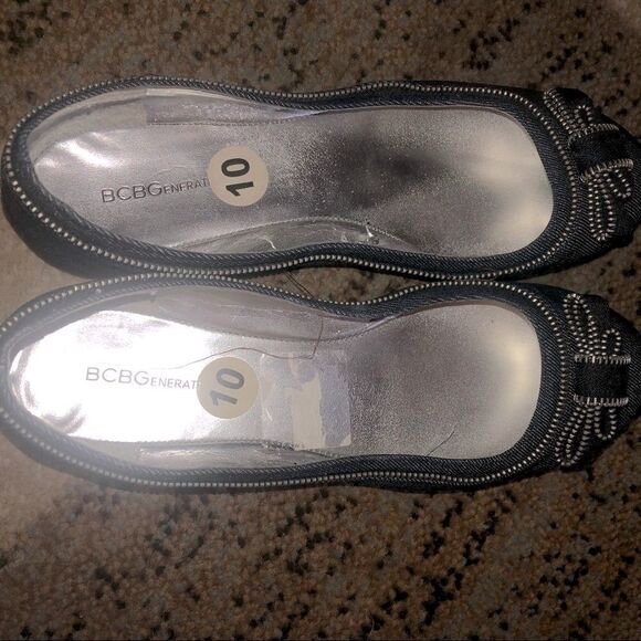 Bcbggeneration shoes bow on front jean color - Picture 1 of 2